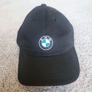 BMW Performance Driving School Hat Cap Black Adjustable Baseball Mens Womens